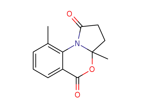 3a,9-dimethyl-3,3a-dihydro-1H-benzo[d]pyrrolo[2,1-b][1,3]-oxazine-1,5(2H)-dione