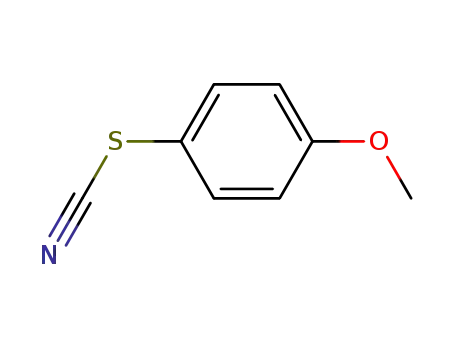 Molecular Structure of 5285-90-5 (4-methoxyphenyl thiocyanate)