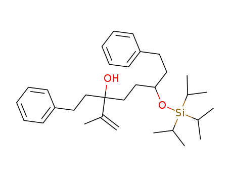 2-methyl-6-[[tris(1-methylethyl)silyl]oxy]-8-phenyl-3-(2-phenylethyl)-oct-1-en-3-ol