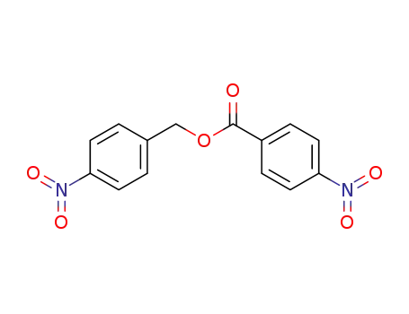 Molecular Structure of 3481-11-6 (4-Nitrobenzoic acid 4-nitrobenzyl ester)