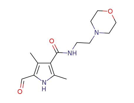 5‑formyl‑2,4‑dimethyl‑1H‑pyrrole‑3‑carboxylic acid (2‑morpholin‑4‑yl‑ethyl)amide