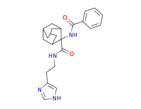 N-[(2-benzoylamino-adamantan-2-yl)carbonyl]-2-(imidazol-4-yl)-ethylamine