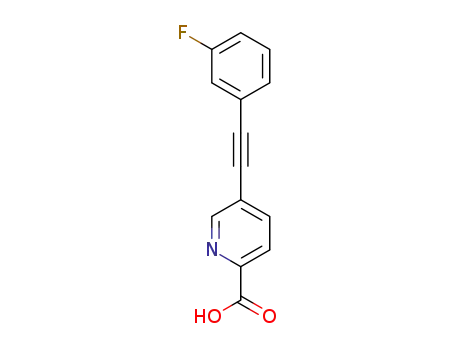 5-(3-fluoro-phenylethynyl)-pyridine-2-carboxylic acid