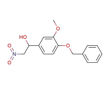 1-(3-methoxy-4-benzyloxyphenyl)-2-nitroethanol