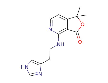 4-(2-(1H-imidazol-4-yl)ethylamino)-1,1-dimethylfuro[3,4-c]pyridin-3(1H)-one