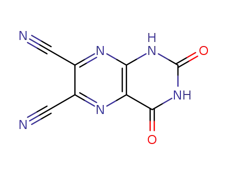 2,4-dioxo-1,2,3,4-tetrahydropteridine-6,7-dicarbonitrile