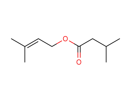 Molecular Structure of 89026-29-9 (Butanoic acid, 3-methyl-, 3-methyl-2-butenyl ester)