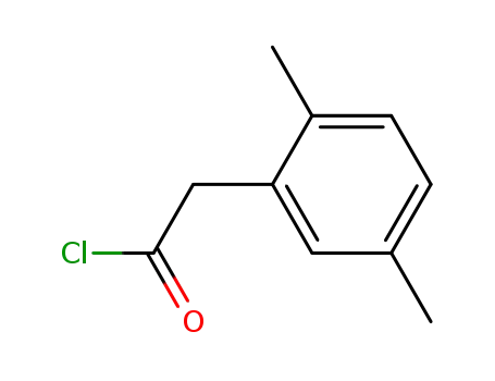 Molecular Structure of 55312-97-5 (2,5-Dimethylphenylacetyl chloride)