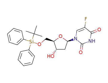 1-((2R,4S,5R)-5-(((tert-butyldiphenylsilyl)oxy)methyl)-4-hydroxytetrahydrofuran-2-yl)-5-fluoropyrimidine-2,4(1H,3H)-dione