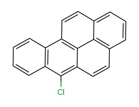 Molecular Structure of 21248-01-1 (6-CHLOROBENZO(A)PYRENE)