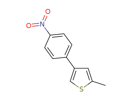 2-methyl-3-(4-nitrophenyl)thiophene