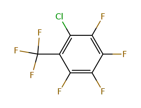 1-chloro-2,3,4,5-tetrafluoro-6-trifluoromethyl-benzene