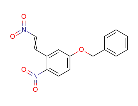 5-Benzyloxy-2,ω-dinitro-styrol