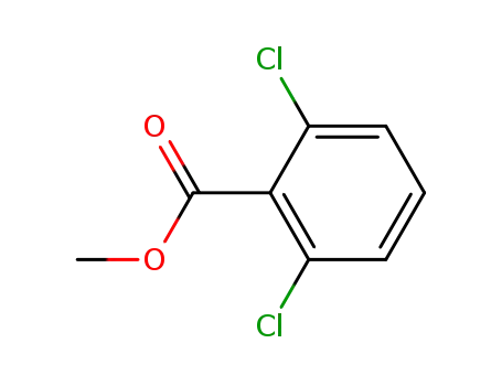 Molecular Structure of 14920-87-7 (METHYL 2,6-DICHLOROBENZOATE)