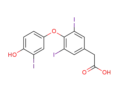3,3',5-triiodothyroacetic acid