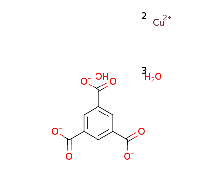 Cu2(OH)(benzene-1,3,5-tricarboxylate)(H2O)*2H2O