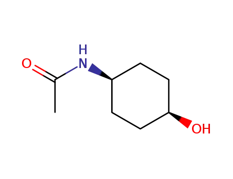 Molecular Structure of 27489-61-8 (Acetamide, N-(4-hydroxycyclohexyl)-, cis-)