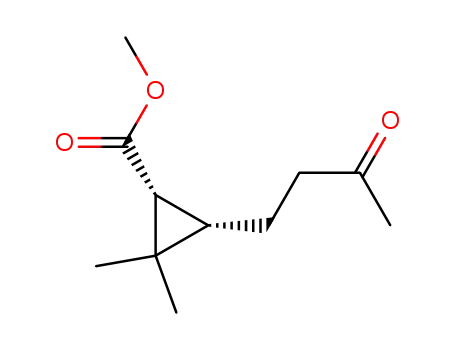 (1R,3S)-methyl 2,2-dimethyl-3-(3-oxobutyl)cyclopropanecarboxylate