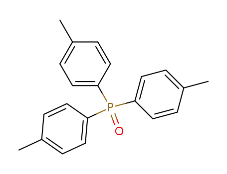 Molecular Structure of 797-70-6 (TRIS(4-METHYLPHENYL)PHOSPHINE OXIDE)