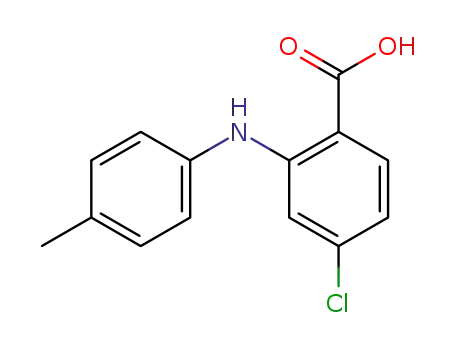 2-[(4-methylphenyl)amino]-5-chlorobenzoic acid