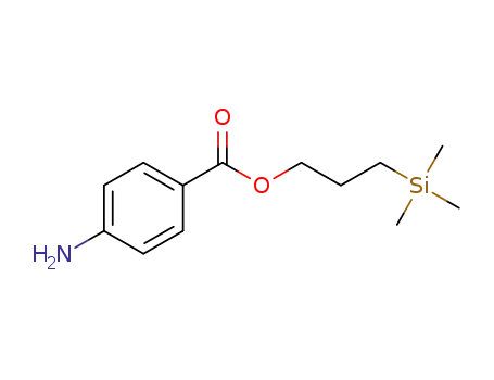 trimethylsilyl-propyl-p-aminobenzoate