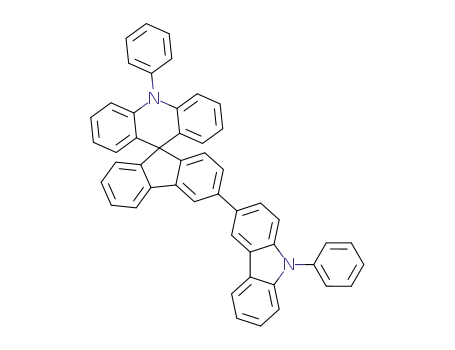 10-phenyl-3'-(9-phenyl-9H-carbazol-3-yl)-10H-spiro(acridine-9,9'-fluorene)