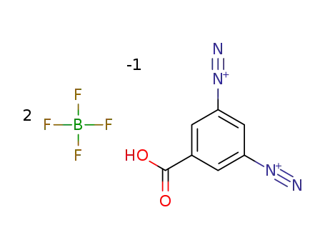 5-carboxyphenylene-1,3-bisdiazonium tetrafluoroborate