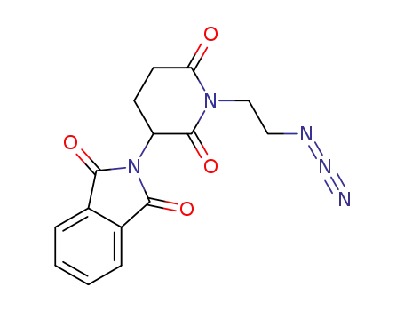 (±)-2-(1-(2-azidoethyl)-2,6-dioxopiperidin-3-yl)isoindoline-1,3-dione