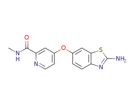 4-((2-aminobenzo[d]thiazol-6-yl)oxy)-N-methylpicolinamide