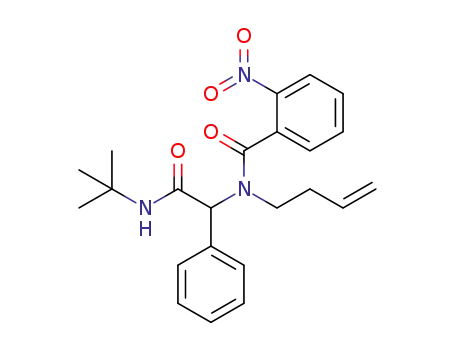 N-(but-3-en-1-yl)-N-(2-(tert-butylamino)-2-oxo-1-phenylethyl)-2-nitrobenzamide