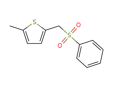 2-methyl-5-((benzenesulfonyl)methyl)thiophene