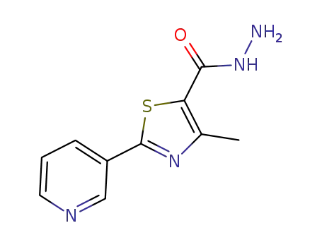 4-methyl-2-(pyridine-3-yl)thiazole-5-carbohydrazide