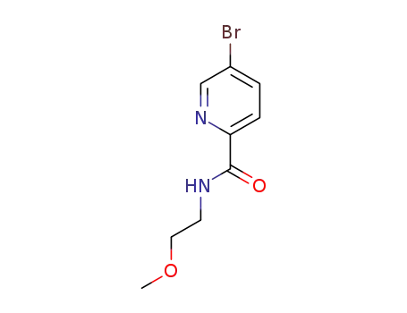 5-bromo-N-(2-methoxyethyl)picolinamide