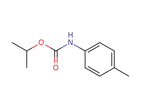 Molecular Structure of 36613-26-0 (4-Methylphenylcarbamic acid isopropyl ester)