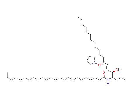 N-((4S,5R,8R,E)-5-hydroxy-2-methyl-8-(pyrrolidin-1-yloxy)icos-6-en-4-yl)tetracosanamide