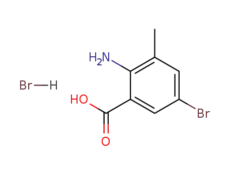 2-amino-5-bromo-3-methylbenzoic acid hydrobromide