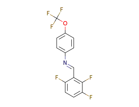 (E)-N-(4-(trifluoromethoxy)phenyl)-1-(2,3,6-trifluorophenyl)methanimine