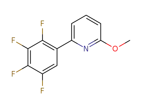 2-methoxy-6-(2,3,4,5-tetrafluorophenyl)pyridine