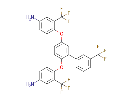 1,4-(4-amino-2-trifluoromethylphenoxy)-2-(3'-trifluoromethylphenyl)benzene