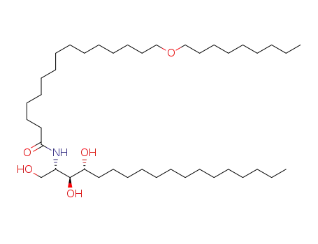 15-(nonyloxy)pentadecanoic acid(2,3-dihydroxy-1-hydroxymethyl-heptadecyl)amide