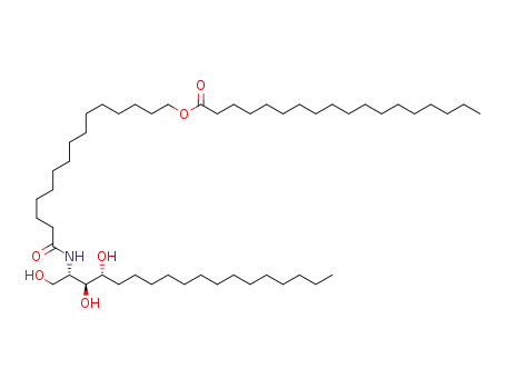 15-(octadecanoyloxy)pentadecanoic acid(2,3-dihydroxy-1-hydroxymethyl-heptadecyl)amide