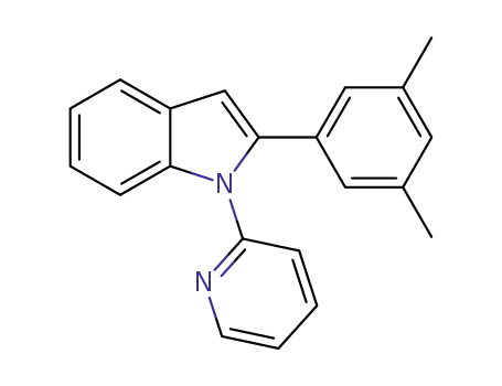 2-(3,5-dimethylphenyl)-1-(pyridin-2-yl)-1H-indole