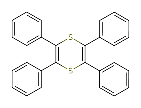 Molecular Structure of 23181-79-5 (2,3,5,6-tetraphenyl-1,4-dithiine)