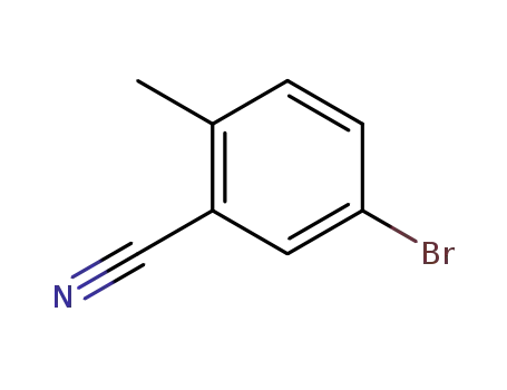 Molecular Structure of 156001-51-3 (5-BROMO-2-METHYLBENZONITRILE)