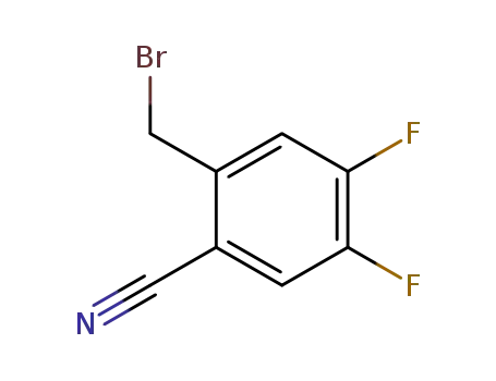 2-bromomethyl-4,5-difluorobenzonitrile