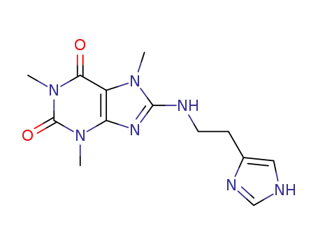 8-(2-(1H-imidazol-4-yl)ethylamino)caffeine