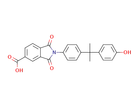 N-{4-[2-(4-hydroxyphenyl)isopropyl]phenyl}trimellitimide