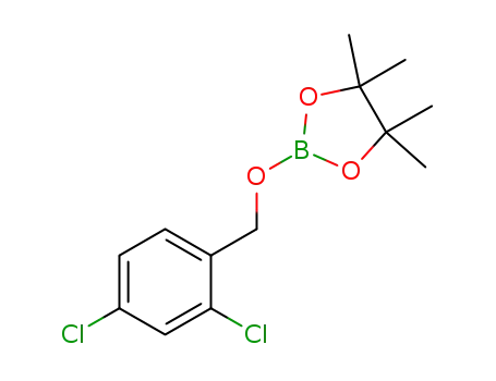 2-((2,4-dichlorobenzyl)oxy)-4,4,5,5-tetramethyl-1,3,2-dioxaborolane