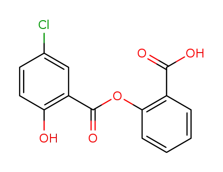 2-(5-chloro-2-hydroxy-benzoyloxy)-benzoic acid