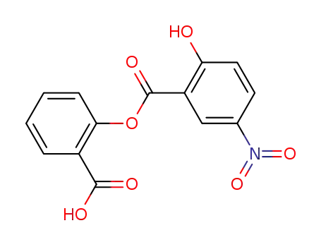 2-(2-hydroxy-5-nitro-benzoyloxy)-benzoic acid
